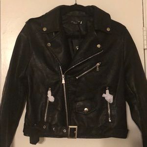 Leather Moto Jacket